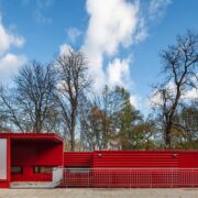 Budapesti Német Iskola (DSB) konténer épületének tervezése referenciakép