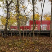 Budapesti Német Iskola (DSB) konténer épületének tervezése referenciakép 